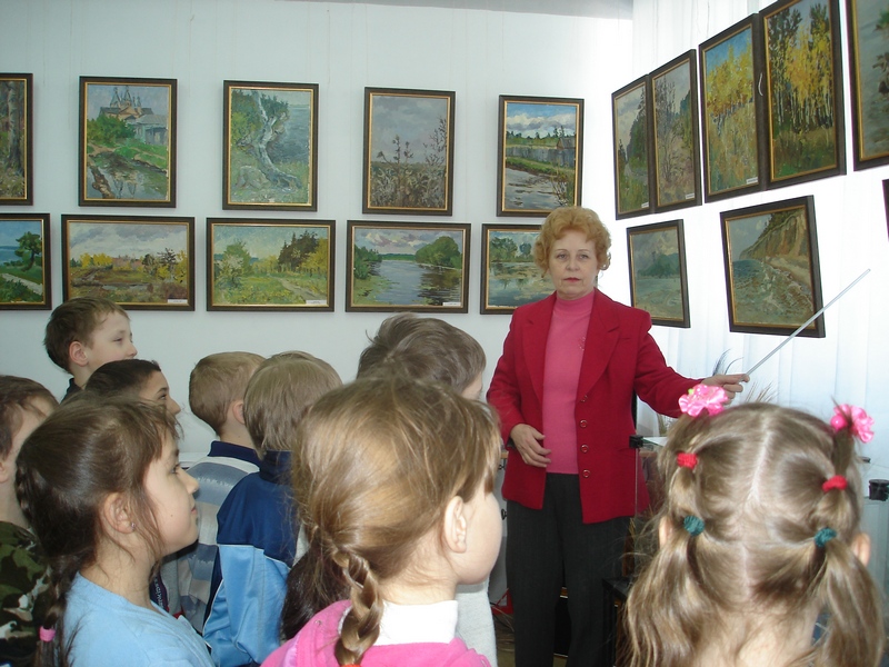 экскурсия на выставке