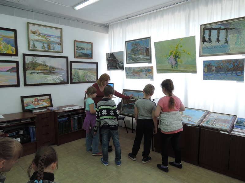 Учимся смотреть картину