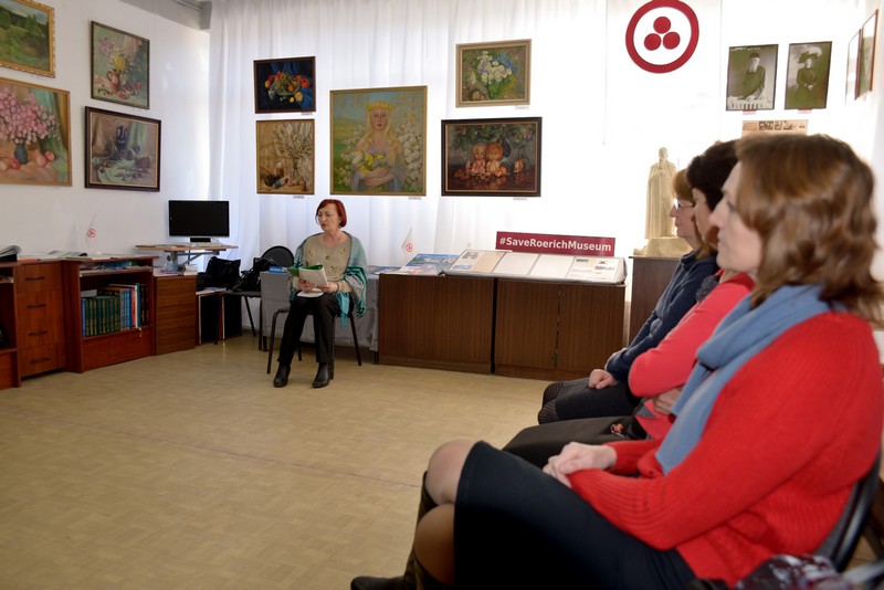 Поэтический вечер в Обществе Рерихов г. Сызрани.